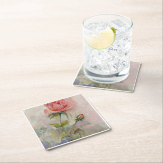 Carré Dessous de verre floraux