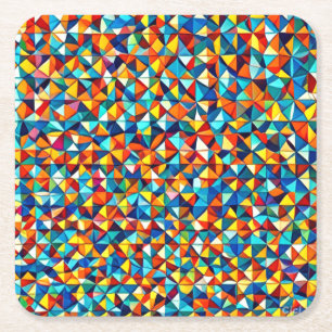 Carré Dessous de verre funky