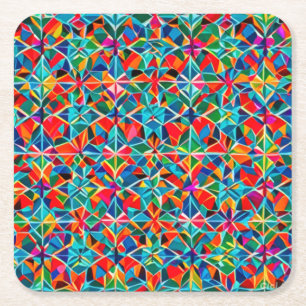 Carré Dessous de verre funky