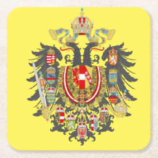 Carré Dessous de verre Habsburg Coat d'armoiries
