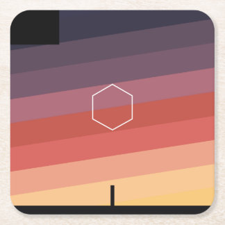 Carré Dessous de verre minimalistes d'ODESZA en échange