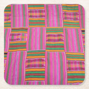 Carré Dessous de verre Motifs africains