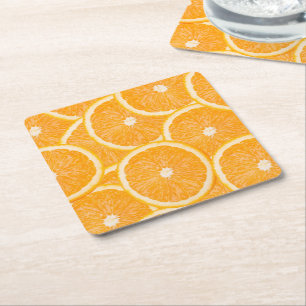Carré Dessous de verre Orange Slices
