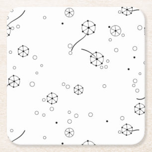 Carré Dessous de verre papier