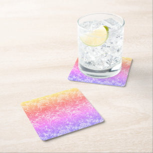 Carré Dessous de verre papier