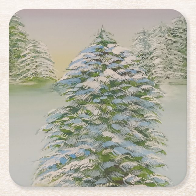 Carré Dessous de verre papier (Devant)