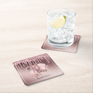 Carré Dessous de verre papier