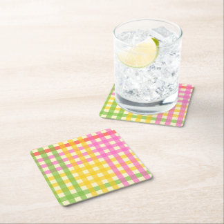 Carré DESSOUS DE VERRE papier JUICY STRIPE
