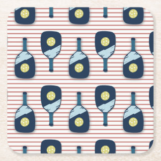Carré Dessous de verre Pickleball Paddle