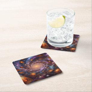 Carré Dessous de verre Tarot Vortex