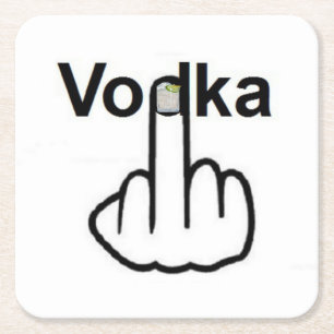Carré Dessous de verre Vodka Flip