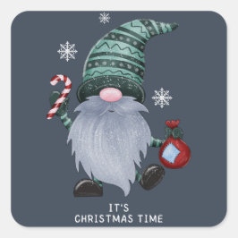 Carré Elfe de Noël avec Sticker casquette
