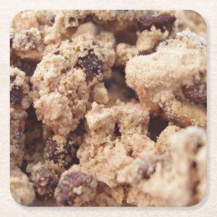Carré Ensemble de Dessous de verre de biscuits délicieux