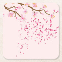 Ensemble de Dessous de verre rose