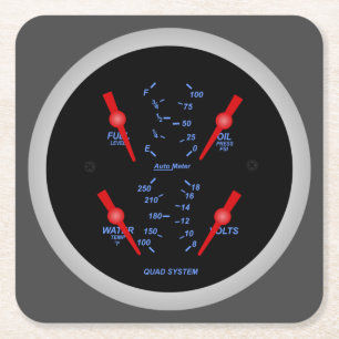 Carré Ensemble de Dessous de verre système Quad Auto Met