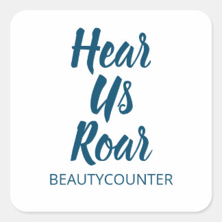 Carré Entendez-Nous Rire ! Comptoir de beauté Sticker