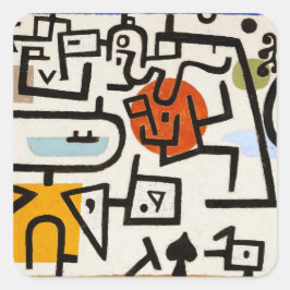 CARRÉ ENVELOPE SEAL STICKER : PAUL KLEE : RICH PORT