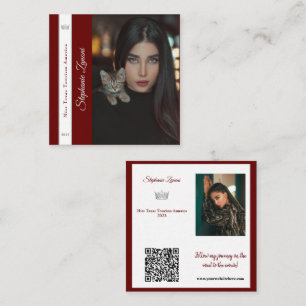 Carré Essentiels de spectacle Carte de visite Code QR