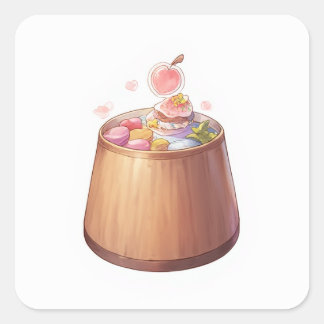 Carré Happy Lover's Sticker