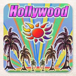 Carré Hollywood Dessous de verre d'amour été