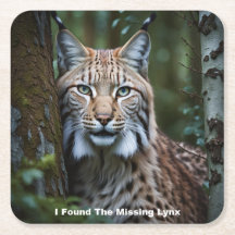 J'Ai Trouvé Les Dessous de verre Lynx Manquants