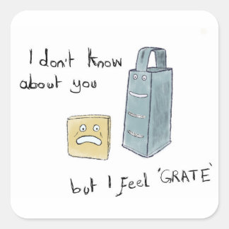 Carré Je me sens Grate - Sticker Pack
