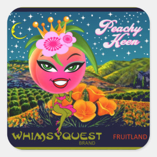 Carré Jouets WQ STICKER LG : Princesse Peachy Keen