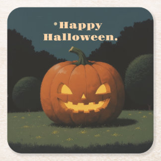 Carré Joyeux dessous de verre Halloween
