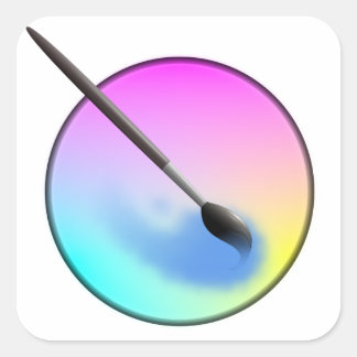 Carré Krita icon sticker