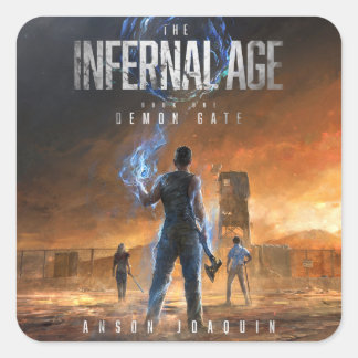 Carré L'Âge Infernal : Sticker Démon Gate