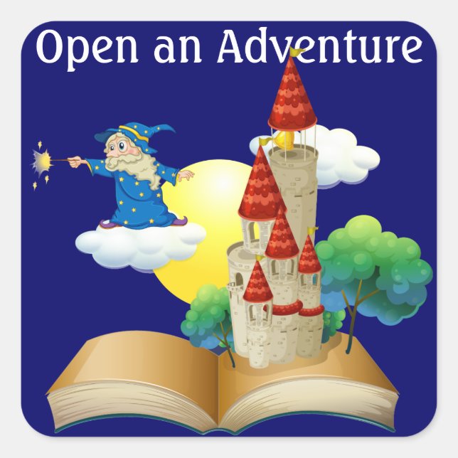 Carré Lecture - Sticker pour l'alphabétisation - SRF (Devant)