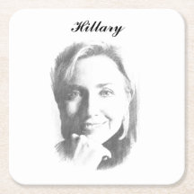 Les dessous de verre carrés de Hillary