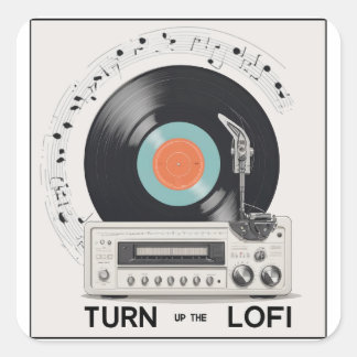Carré Montez Le Sticker LoFi