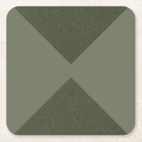 Moss Green Dual-Triangle Party - Dessous de verre