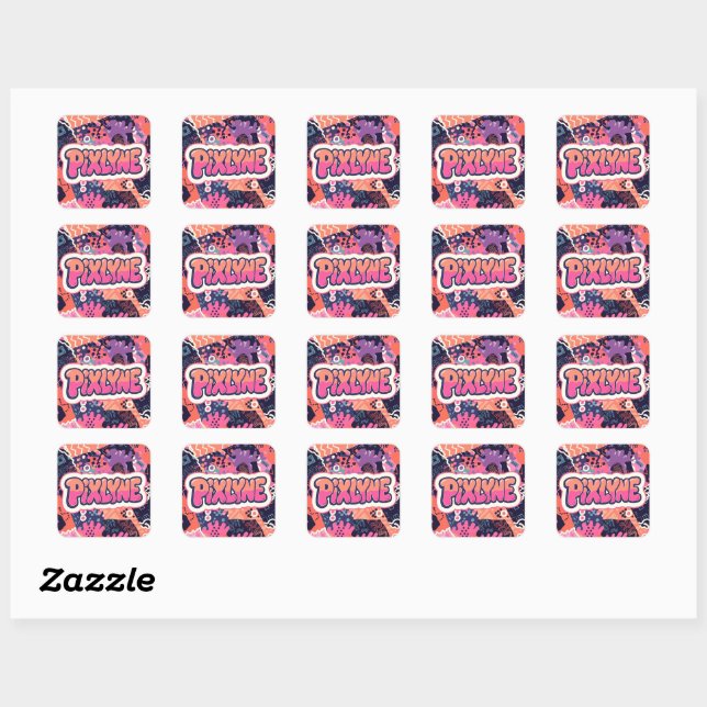 Carré Obso Sticker Sheet (Feuille)