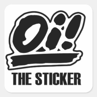 Carré Oi ! Le Sticker