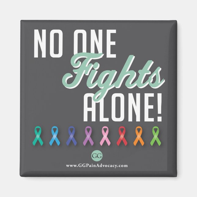 Carré ou aimant rond (Devant)