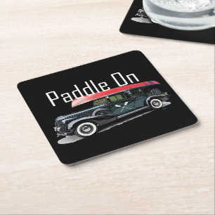 Carré Paddle On Classic Car Design - Dessous de verre Ca