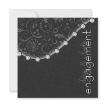 Carré Pearl Invitation Fiançailles