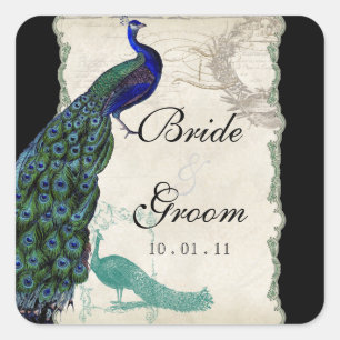 Carré Pic vintage 5 - Sceau Mariage ou Sticker