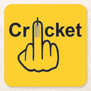 Carré Retournement dessous de verre de cricket