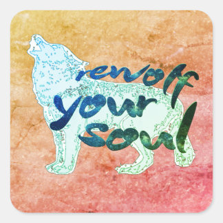 Carré Rewolf Your Soul Sticker