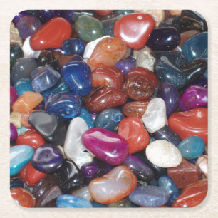 Carré Rien D'Autre Que Le Dessous de verre Rocks