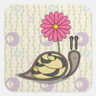 Carré Sadie le Sticker de l'escargot