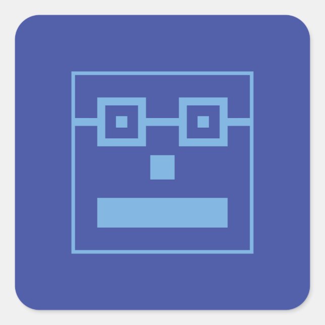 Carré Squarely Sticker (Devant)