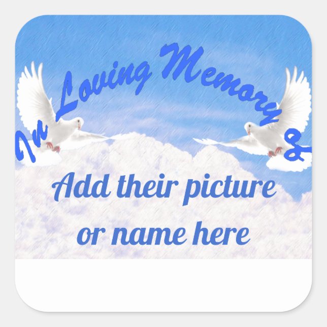 Carré Sticker (Devant)