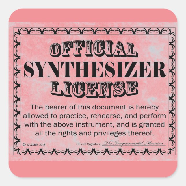 Carré Sticker (Devant)