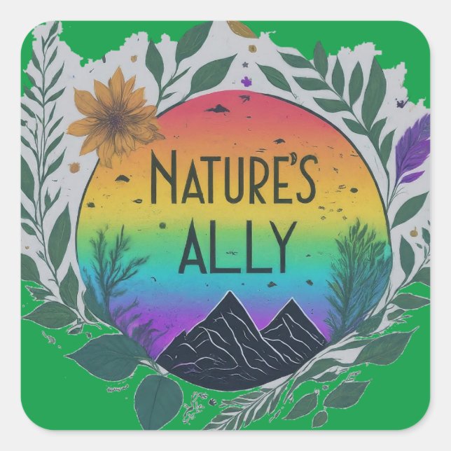 Carré Sticker (Devant)