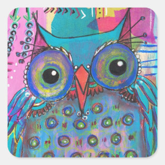 Carré Sticker à puces multimédias