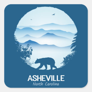 Carré Sticker Asheville, NC